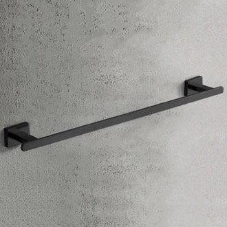 Towel Bar Towel Bar, 21 Inch, Modern, Matte Black Nameeks NCB59